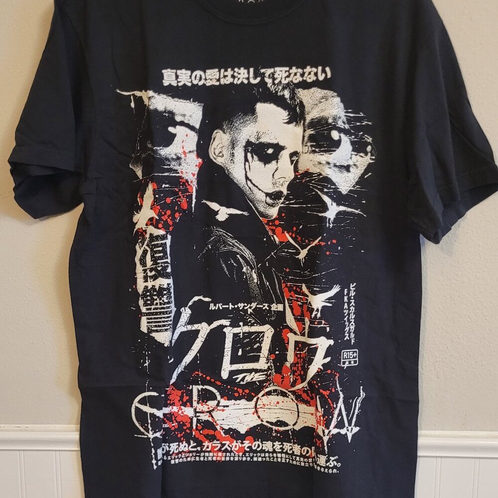 Rucking Fotten The Crow T-Shirt Bill Skarsgård Horror Movie Tee Large